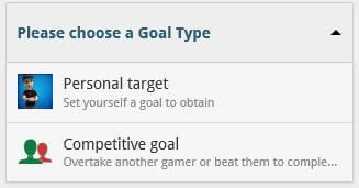 Choose the Goal Type