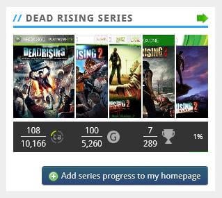 Add your series progress to your homepage