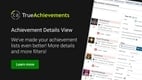 Site Feature: My Achievements Details View