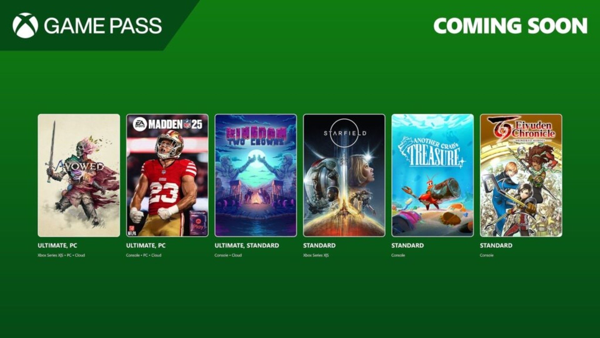 Xbox Game Pass February 2025 – Wave 1 announced